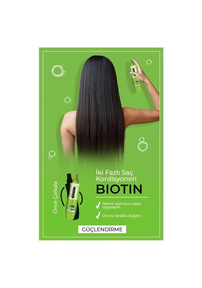 Jenerik Biotin Çift Fazlı Saç Kondisyoner Fön Suyu 240 Ml - Mrfs