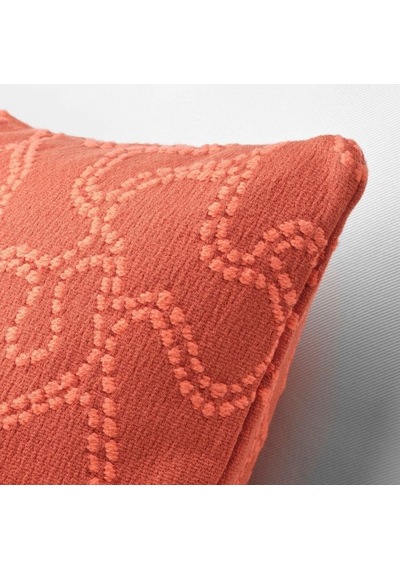 Ikea Guldfly Yastık Kılıfı 50 X 50 Cm Turuncu - Kırmızı