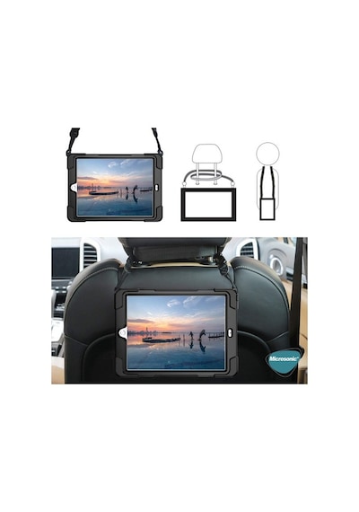 Microsonic Apple Uyumlu iPad  Pro 10.5 Kılıf (A1701-A1709-A1852) Siyah
