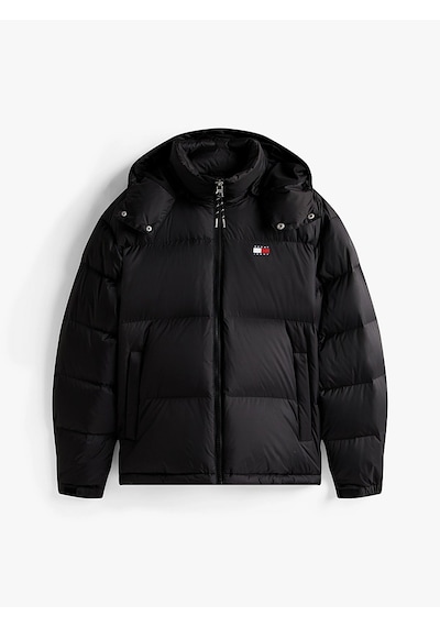 Tommy Hilfiger Tjm Alaska Down Puffer Ext Erkek Siyah Mont - Dm0dm22036