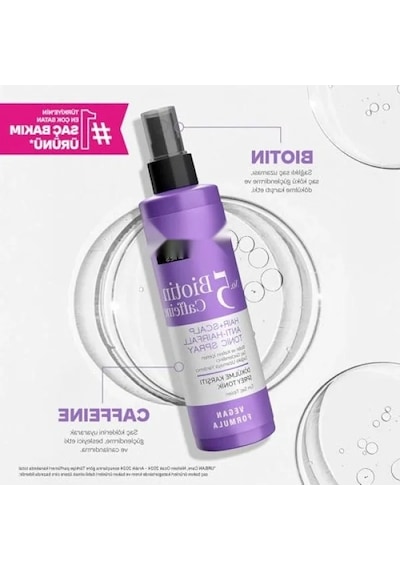 Dökülme Karşıtı Saç Toniği - Biotin Ve Kafein İçerikli 200 Ml
