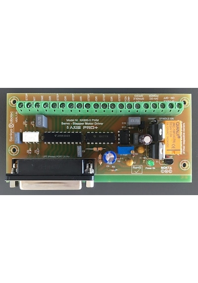 Cnc_Otomasyon 5 Eksen Cnc Kontrol Kartı