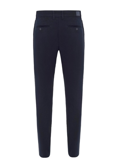 Süvari Lacivert Regular Armürlü Pantolon