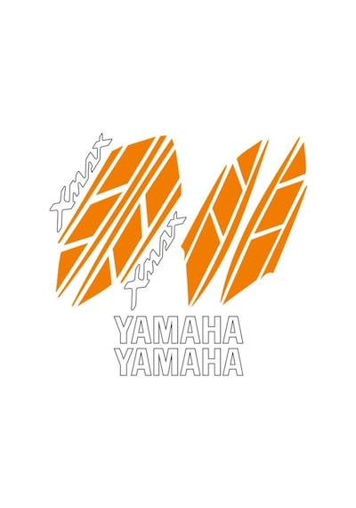 Yamaha Xmax Sticker Set 001 N11.71280