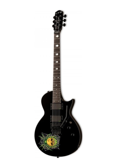 Esp Ltd Lkh3 Kh-3 Spider Kirk Hammett Signature Elektro Gitar Metallica Efsanesi Özel Grafik Tasarım