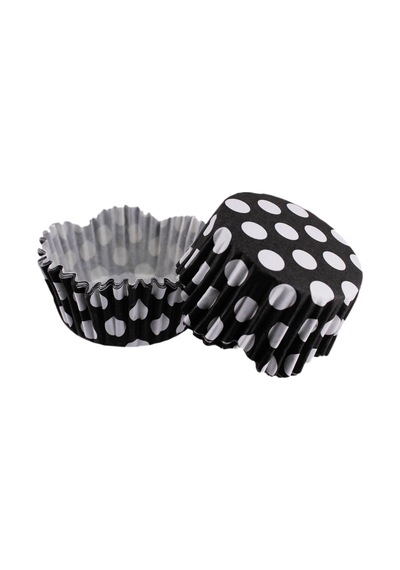 Cupcake Kalıbı Pet Kapsül Dalgalı Kek Kalıbı 65X38 Mm 100 Adet N11.1126