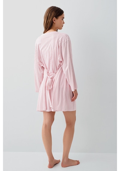 Pierre Cardin Kadın Pembe 3lü Sabahlık Takım Pembe