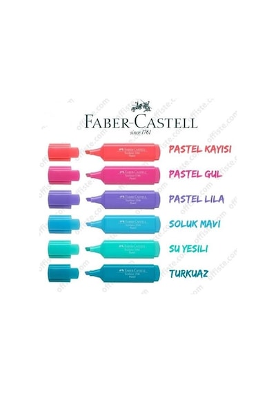 Faber Castell Pastel Fosforlu Kalem 1546 Yeşil