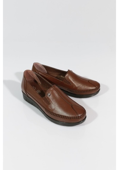 Dgn 2001 Kadin Comfort Ayakkabi Taba