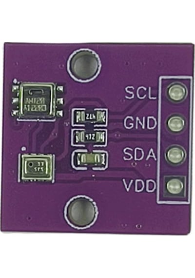 Aht20 + Bmp280 Yüksek Hassasiyetli Dijital Sıcaklık, Nem Ve Barometrik Basınç Sensörü Modülü I2c Arduino Uyumlu