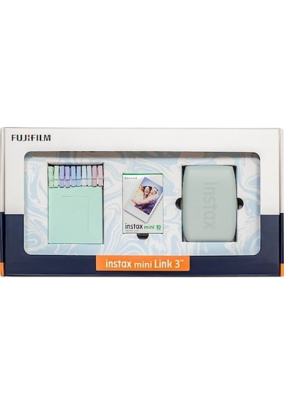 Instax Mini Link 3 S Bundle Box Anlık Fotoğraf Yazıcısı Yeşil