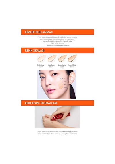 Missha M Perfect Cover BB Cream RX Yüksek Kapatıcı ve Cilt Bakım Etkili Yeni Nesil BB Krem SPF42+++ (No.25) 20 ML