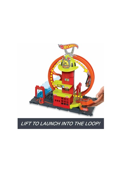 Hkx41 Hot Wheels Çember Pistli İftaiye İstasyonu