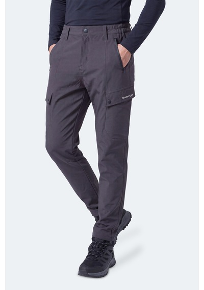 Slazenger Clımax I Erkek İçi Polarlı Rüzgar Ve Su Geçirmez Softshell Antrasit Pantolon