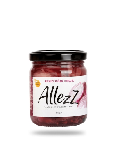 Allezz Kırmızı Soğan Turşusu 210 G