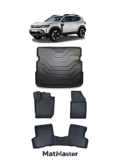Dacia Duster 4x4 2023 Model 5d Premium Ekstra Havuzlu Paspas Ve Bagaj Havuzu Set