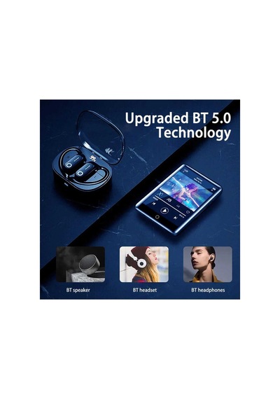 Dokunmatik Ekranlı Bluetooth Lu Mp3 Mp4 Player Dahili Hoparlör Müzik Çalar 4gb Hafızalı Mp Player