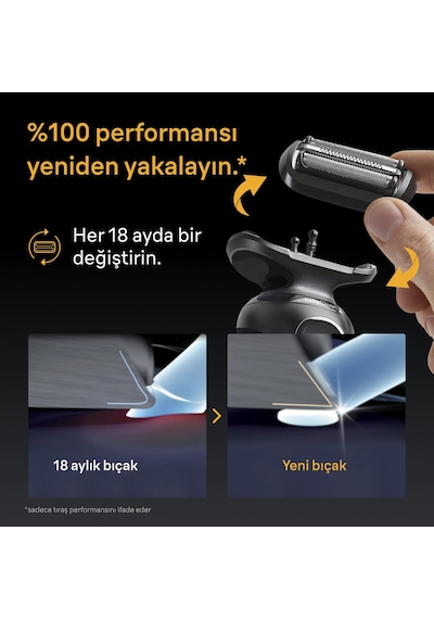 Braun Series 5 54b Tıraş Makinesi Yedek Başlığı