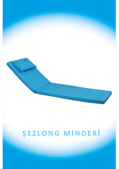 Dekosoy Şezlong Minderi Turkuaz