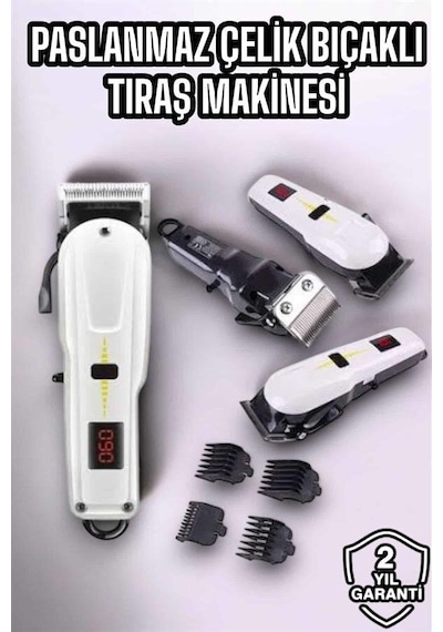Northcity Yeni Nesil Tıraş Makinesi - Uzun Şarjlı Paslanmaz Çelik Bıçaklı Ve Ergonomik Tasarım