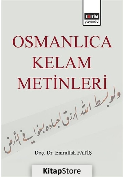 Osmanlıca Kelam Metinleri- Eğitim Yayınevi