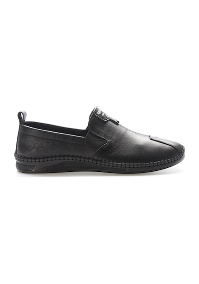 Fast Step Hakiki Deri Erkek Casual Ayakkabı 126ma308 Siyah