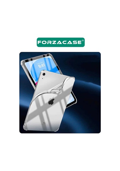 Forzacase Apple Uyumlu iPad 11. Nesil 11 İnch 2025 A3355 A3356 İle Anti Shock Silikon Kılıf Şeffaf - Fc014 Silikon