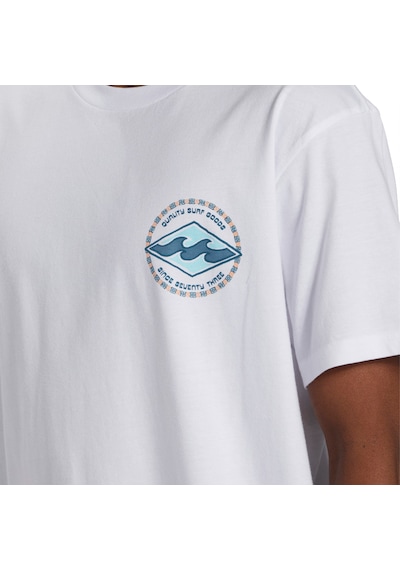 Bıllabong Billabong Erkek Tişört Rotor Diamond Tees Beyaz 10 Beyaz