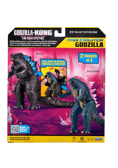 Godzilla x Kong Aksiyon Figürü GxK Deluks Aksiyon Figür 18CM-35750 Godzilla X2