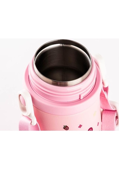 Hon Pembe Askılı Paslanmaz Çelik Çocuk Termosu 480ml Pembe