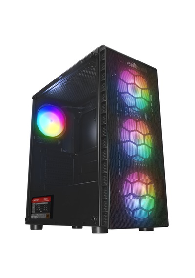 Rampage Redsky Rgb Mesh 700w 80+ 4 12cm Rgb Fan Gaming Oyuncu Kasası