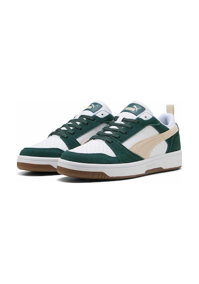 Puma Rebound V6 Low Suede Unısex Ayakkabı 402262 05 Yeşil