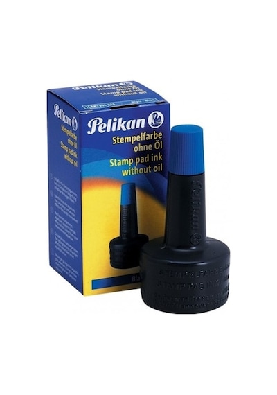 Pelikan Istampa Mürekkebi 30cc Mavi - 3 Adet Mavi