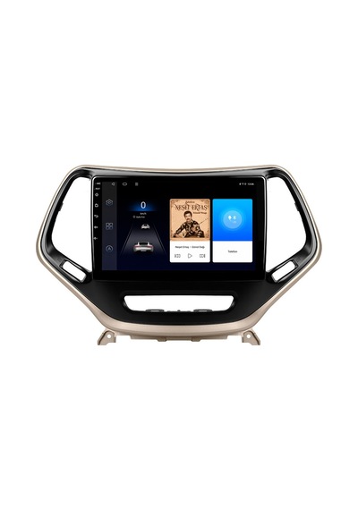 Jeep Cherokee 2014-2015 Android Multimedya Carplay Android Auto Navigasyon Kameralı 4gb Ram 64gb 10"