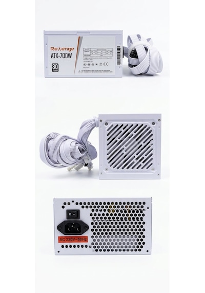 Revenge Atx-700w 80+ Power Supply Güç Kaynağı Beyaz