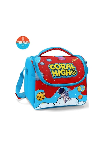 Coral High Astronot Uzay Desenli 3'lü Okul Çanta Seti 33245 Çok  Renkli