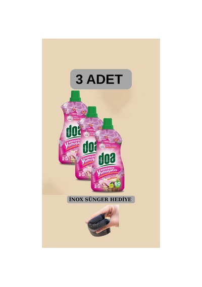 Konsantre Yumuşatıcı Orkide Kokulu 1500 Ml Doa08 Diğer