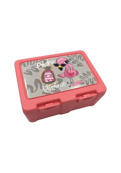 Gondol  Pembe Kilitli 2 Bölmeli Beslenme Kutusu