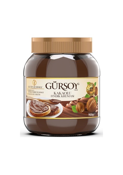 Gürsoy Kakaolu Fındık Kreması 700 Gr