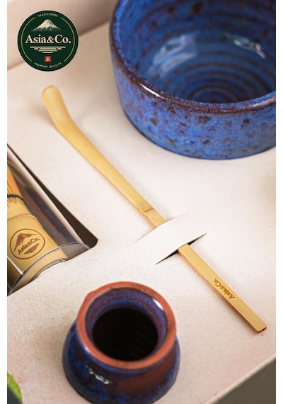 Asia & Co. Geleneksel Japon Matcha Seti - Bambu Whisk Ve Matcha Kasesi