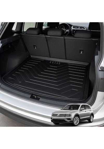 Volkswagen Tiguan 2016+ İle Uyumlu Bagaj Havuzu 3d Premium