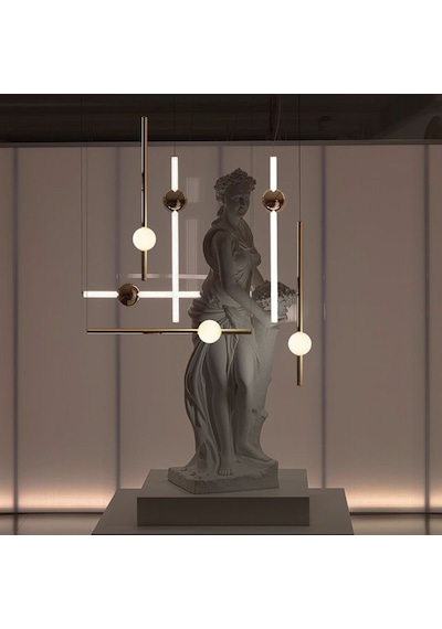 Trv83071 Pro 120X100 Cm Led Avize Sarkıt Lux Queen