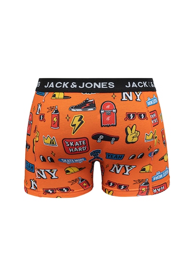 Jack & Jones Karışık 5'Li Boxer Paketi-Elements 12250110 Navy Blazer