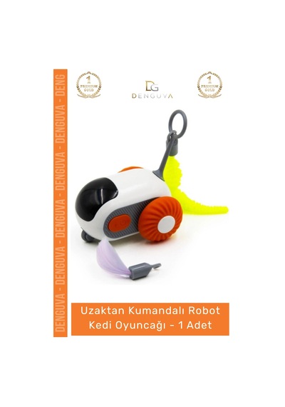 Kedioyuncağı Şarjlı Hareketli İnteraktif Eğlenceli Kedi Oyun Uzaktan Kumandalı Robot Kedi Oyuncağı