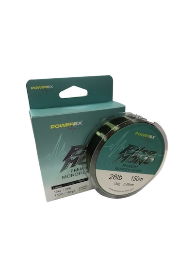 Powerex Pulse Yeşil 150m. 0,37mm. 8.49kg. Carbon Monofilament Misina