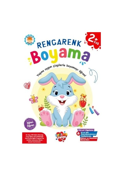 Ers Rengarenk Boyama 2 Yaş