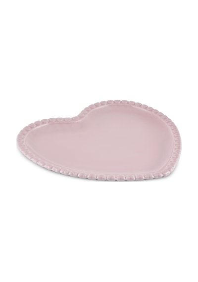 Karaca Pink Love Porselen Pasta Tabağı Pembe 21 Cm Pembe