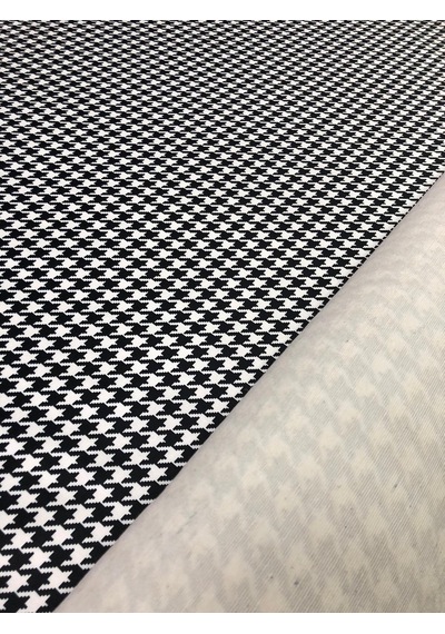 Enesar Home Kaz Ayaği Desen Dijital Baski Döşemelik Kumaş 100 x 140 cm