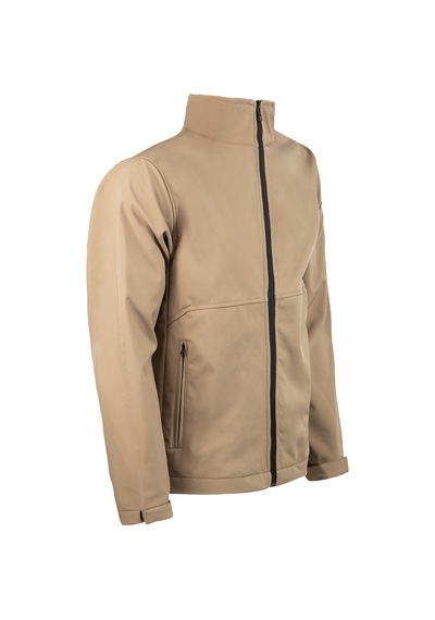 Tactical Outdoor Softshell Erkek Mont Shelldt03 Koyu Bej