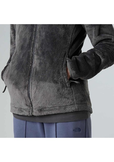 The North Face Osito Kadın Gri Dik Yaka Mont Gri